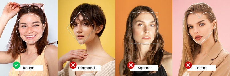 12 Slimming Hairstyles for Round Faces in 2025