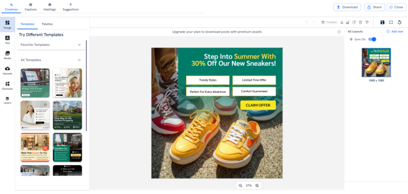 6 Best AI Social Media Post Generators in 2025 (Free & Paid Tools)