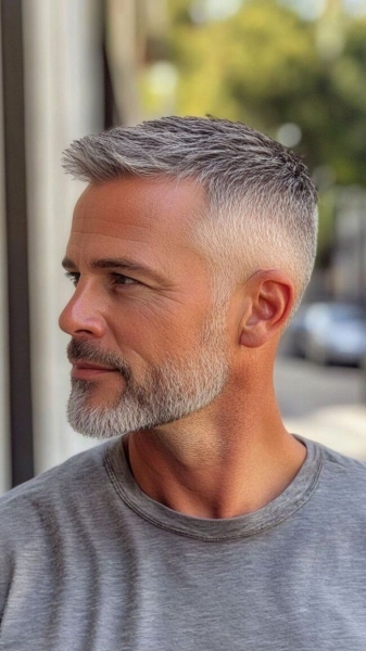 8 Hairstyles for Mature Men in 2025: Stylish Looks for Modern Dads!