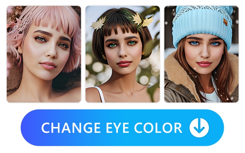 Change Eye Color in Photos with the Best Online Eye Color Changer