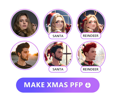 Create Your Christmas AI Profile Pictures with the Best AI App in 2025