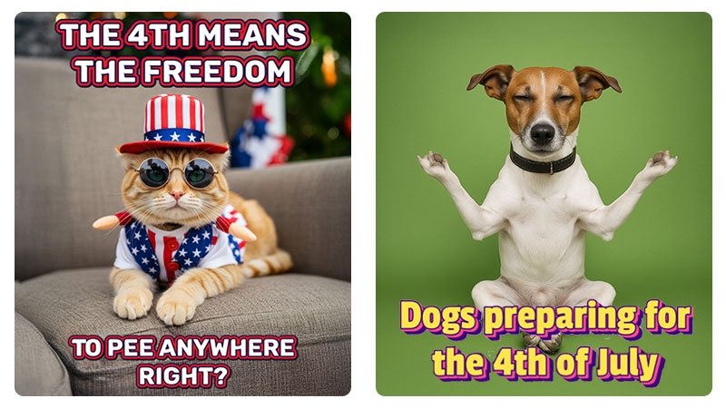 9 4th of July Memes & How to Make Your Own Independence Pics