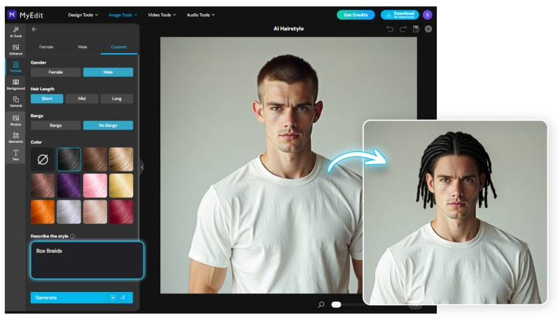 AI Braids Filter App: What Would I Look Like with Box Braids?
