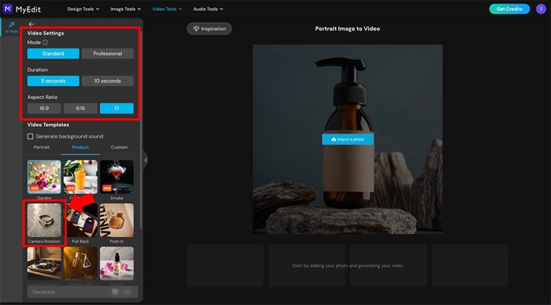 AI Product Video Generator: Create a Video from an Image
