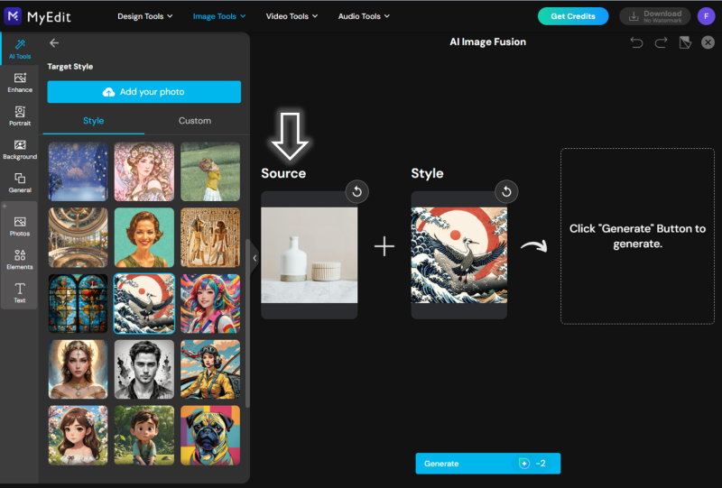 AI Style Transfer Tool Online – Apply Artistic Styles to Any Photo