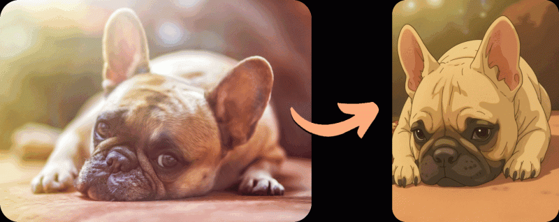 Cartoonize My Dog: Turn Pets into Cartoon with AI [Online + App]