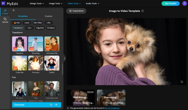 Cartoonize My Dog: Turn Pets into Cartoon with AI [Online + App]