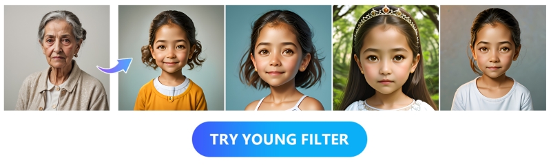 See a Younger You: Best Babyface and Teenage AI Filters to Try Online