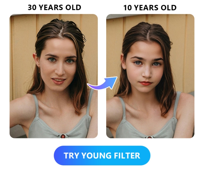 See a Younger You: Best Babyface and Teenage AI Filters to Try Online