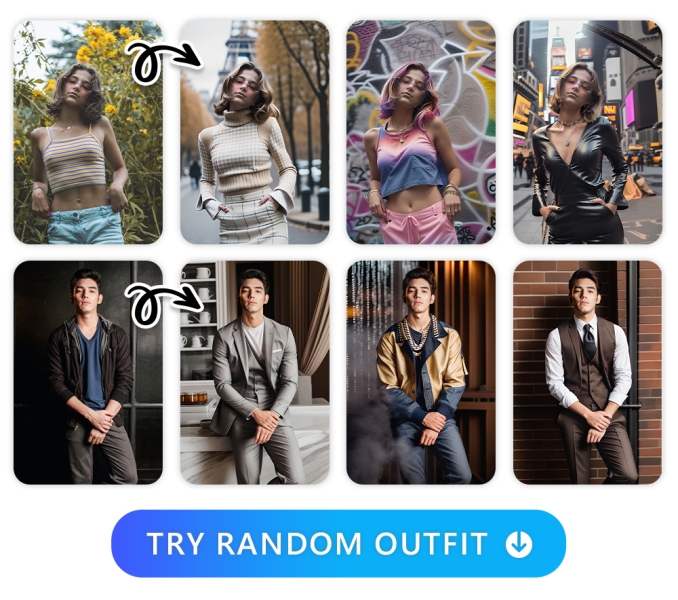 The Best Random Outfit Generator To Virtually Try On Outfits in 2025