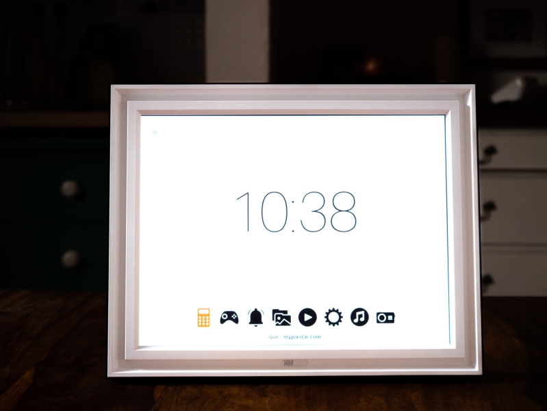 An Amazing Way to Share Your Photos: The PixStar Lux 17” Wi-Fi Digital Photo Frame
