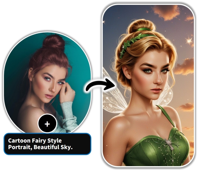 Fairy AI – Create Magical Portraits and Fantasy Videos of Yourself