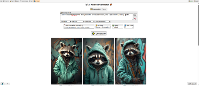5 Best Free Furry AI Generators to Create Your Fursona in 2025