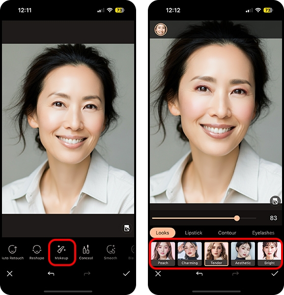 AI Beauty Filter App: Apply Makeup, Remove Blemishes & More