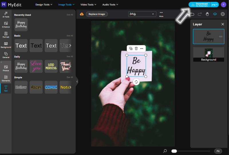 Edit Text on a Picture Easily with Free Tools
