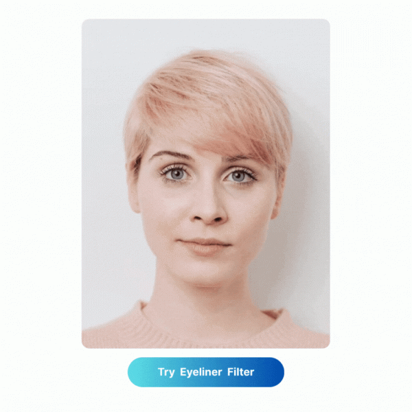 Eyeliner Filter: How to Try On Eyeliner Shapes and Colors with an App