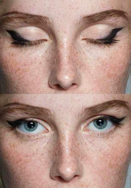 Eyeliner Filter: How to Try On Eyeliner Shapes and Colors with an App