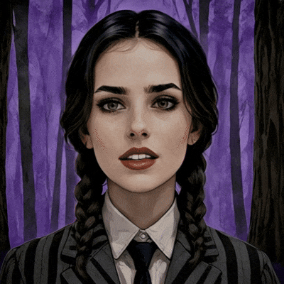Wednesday Filter: Try Wednesday Makeup on Yourself with AI