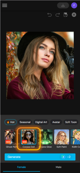 Transform Your Photos with the AI Tim Burton Filter Online
